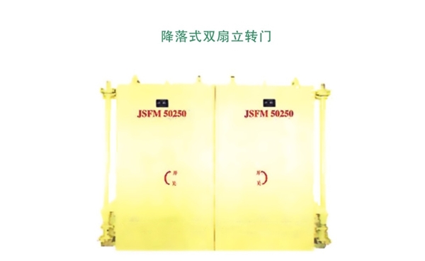 北京降落式双扇立转门