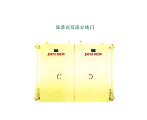 北京降落式双扇立转门